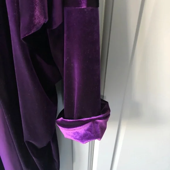 Bayliss & Knight- Rich Purple Duster/Opera/ Theatre Coat - Picture 5 of 9